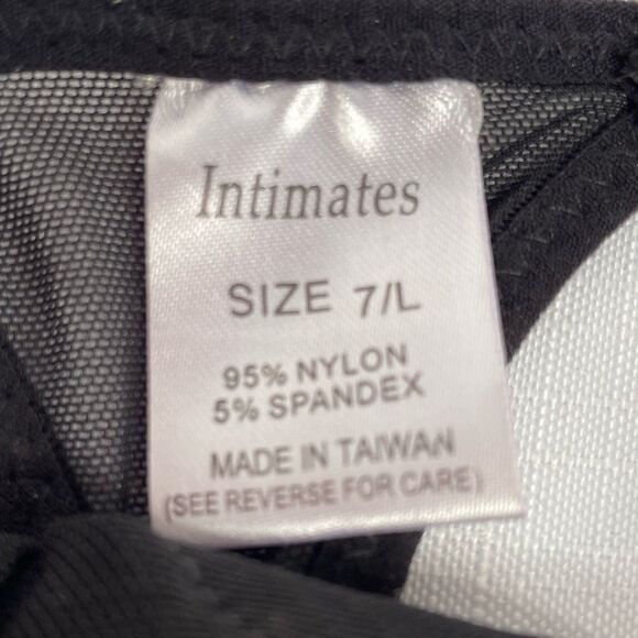 BLACK SEQUIN G-STRING SIZE 7 by INTIMATES NWOT - Picture 3 of 4